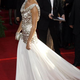 Sienna Miller wearing Marchesa at the 2007 Golden Globes / Image via Getty